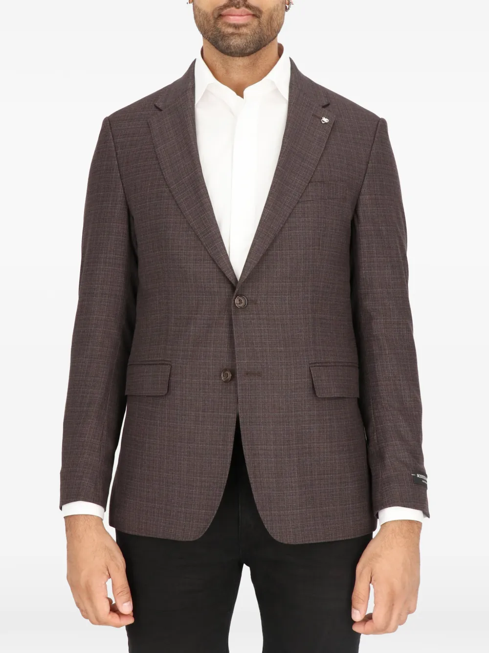 Scotch & Soda tailored sports coat - Marrone