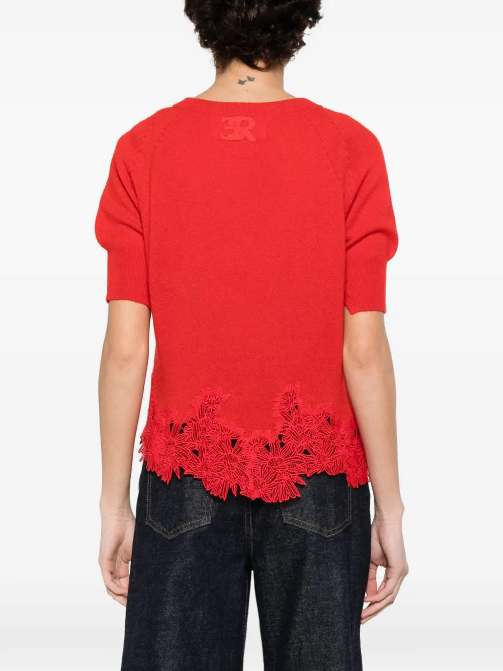 Floral-Lace Top