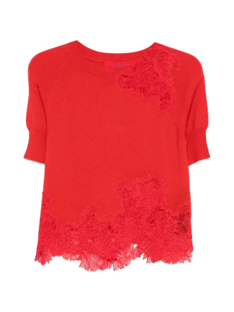 Ermanno Scervino floral-lace top