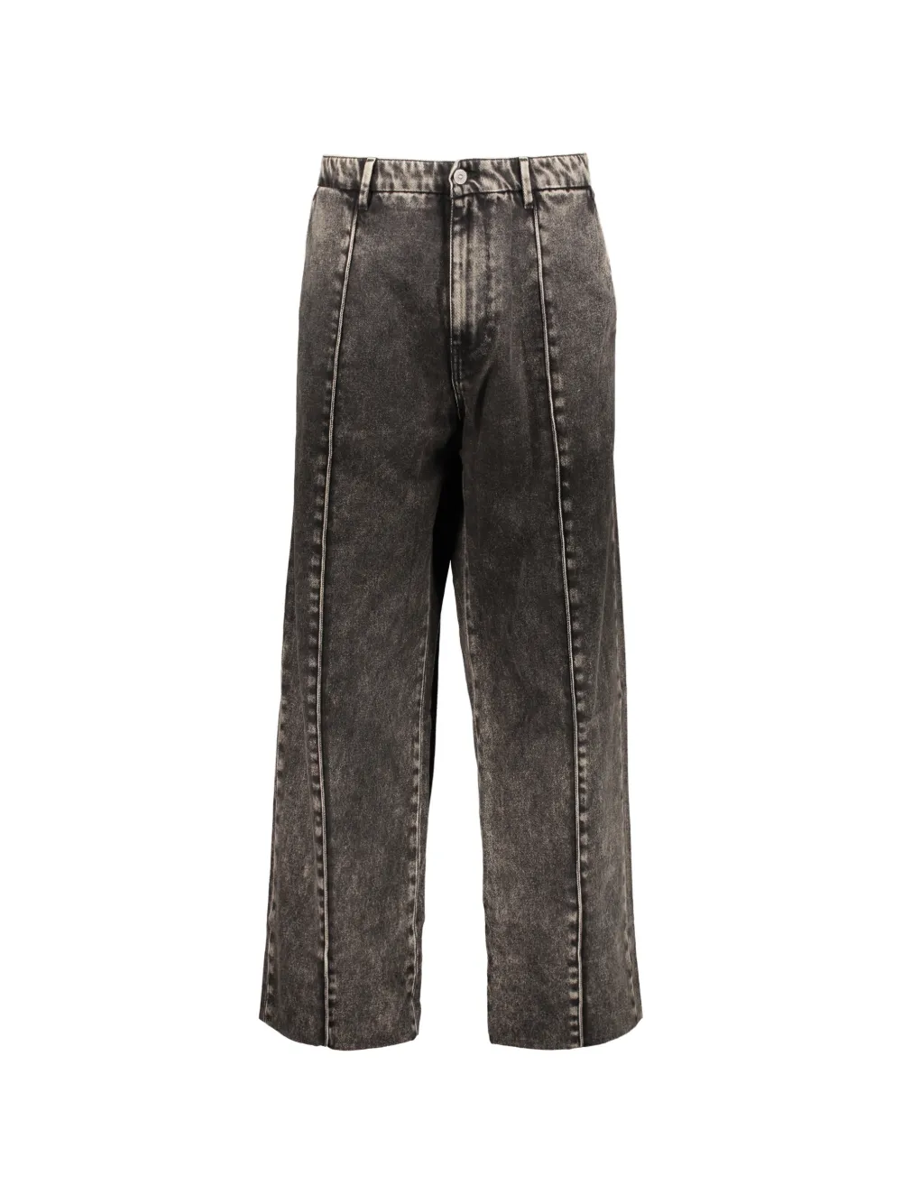 Diesel elasticated wide jeans - Grigio
