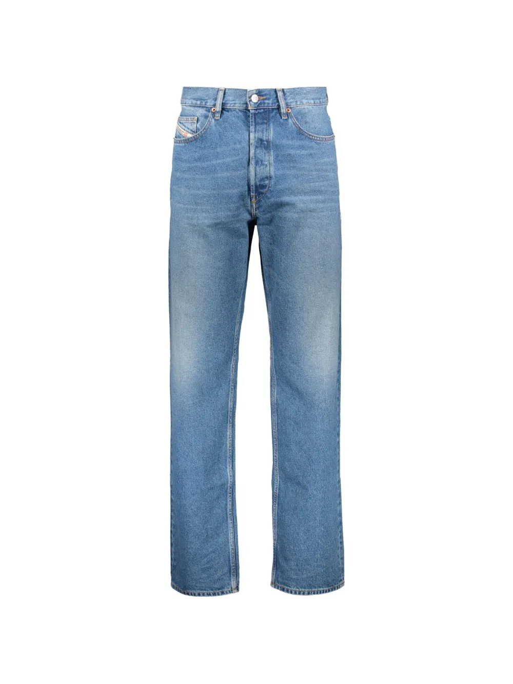 Diesel faded straight jeans - Blu