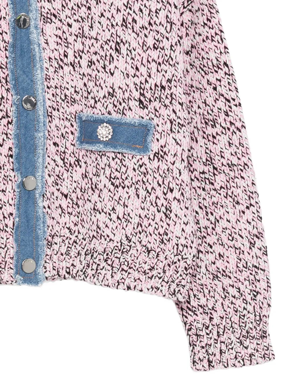  Liu Jo Buttoned Cardigan - Pink 