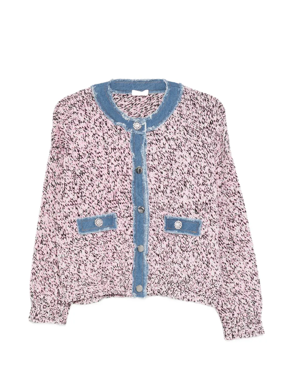 LIU JO buttoned cardigan - Rosa