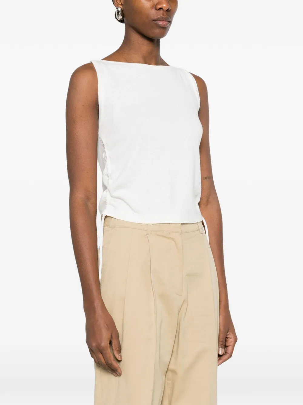  Dunst Drawstring Top - White 