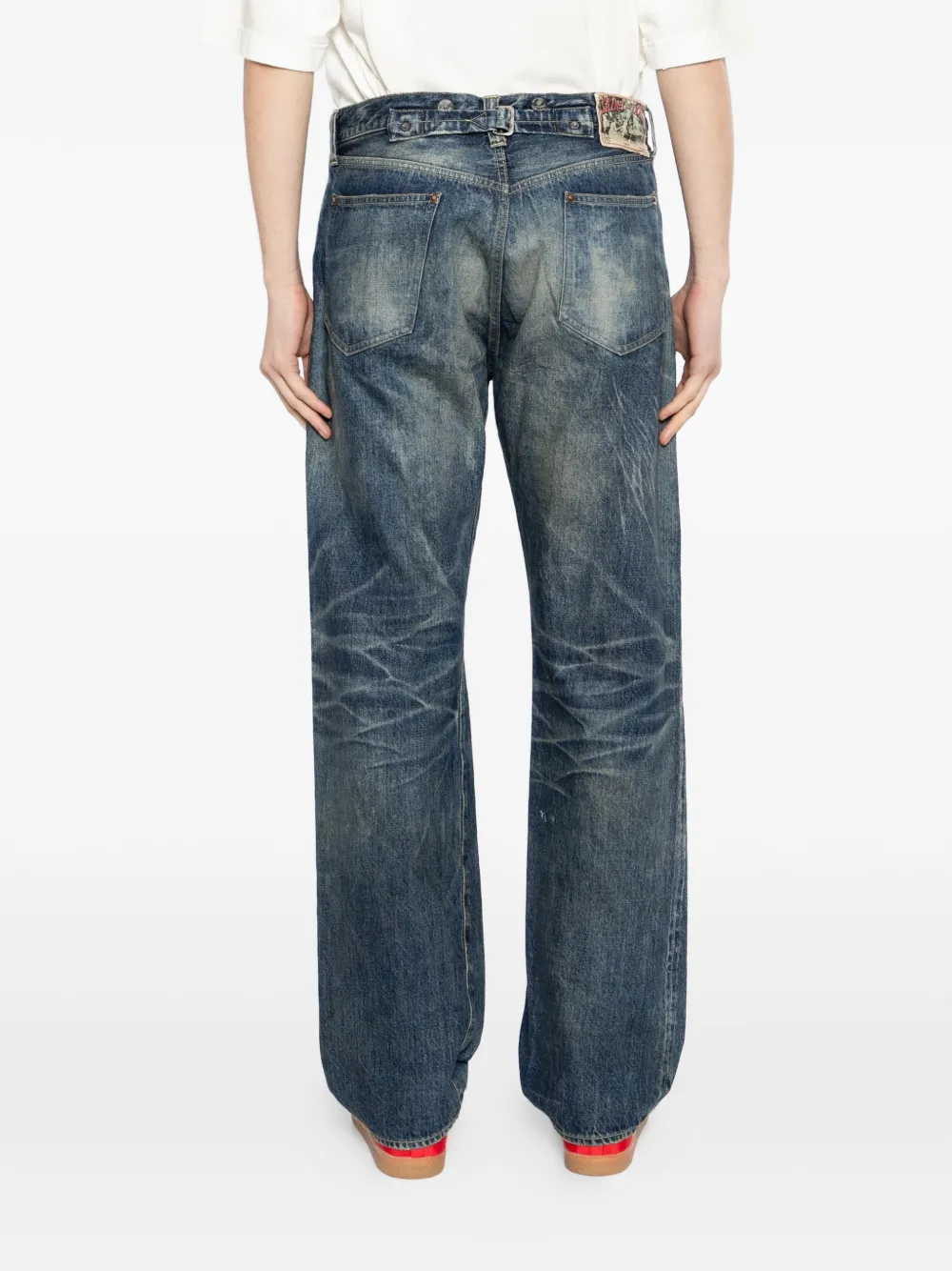 SAINT MXXXXXX Katoenen jeans Blauw