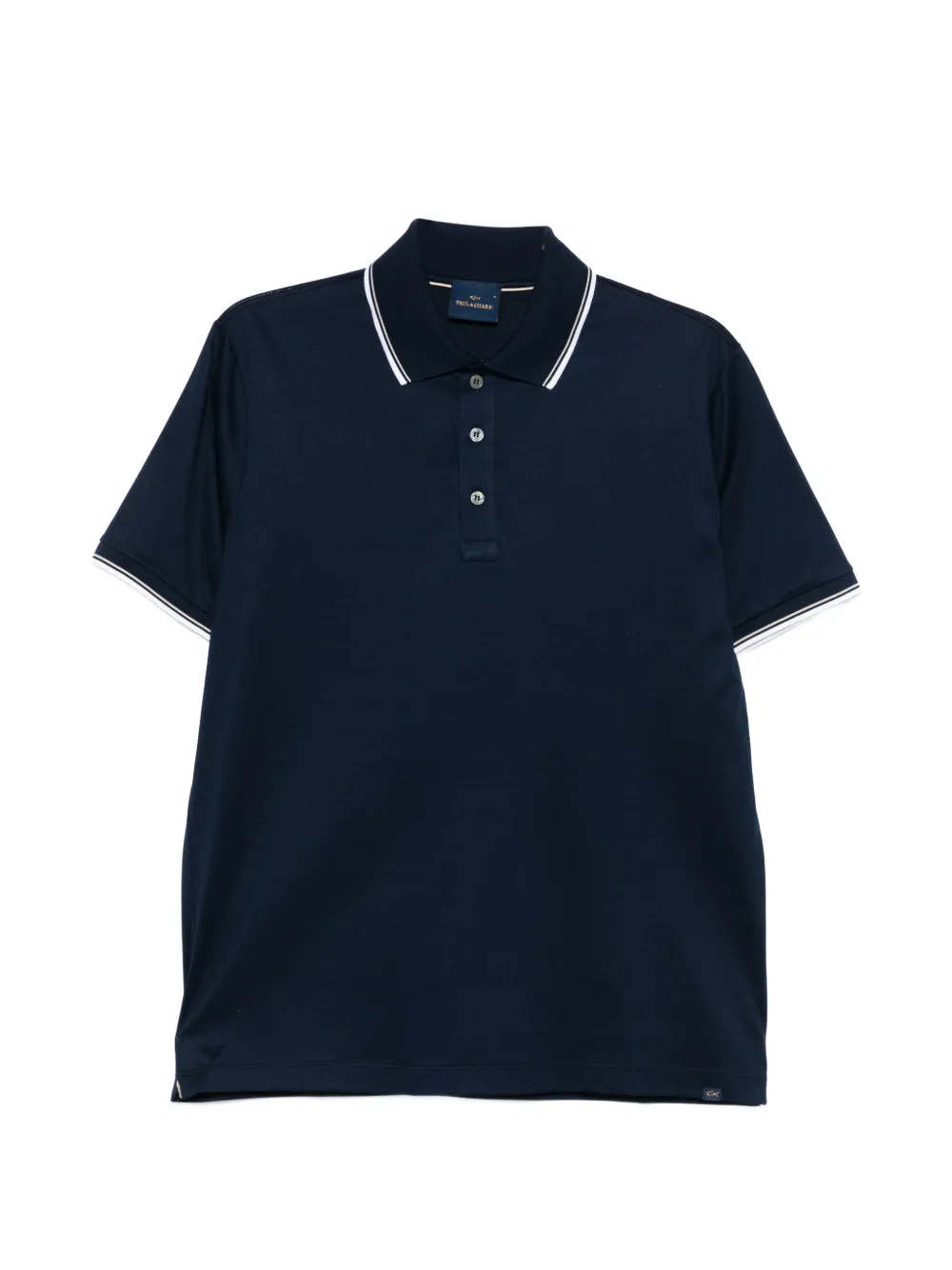 Paul & Shark trim polo shirt - Blu