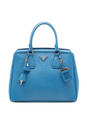 Prada Pre-Owned 2010-2025 バイカラー サフィアーノルクス ガレリア 