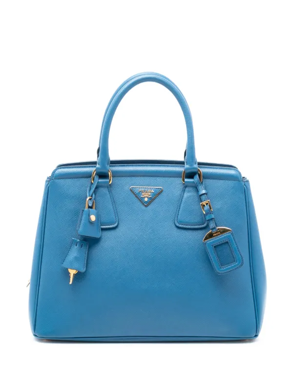 Prada Pre-Owned 2010-2025 サフィアーノルクス パラボレ ハンドバッグ 