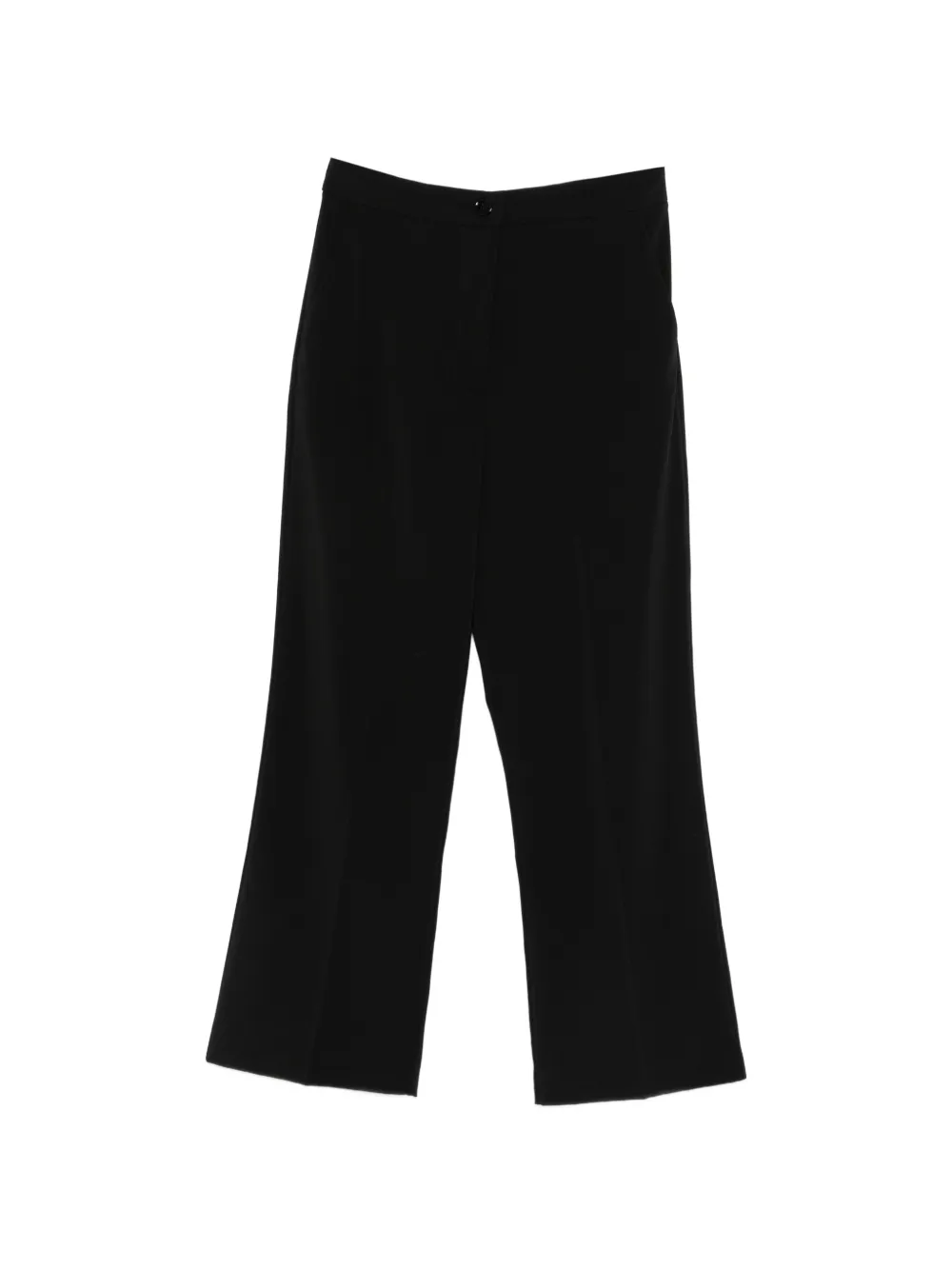 Patrizia Pepe crepe cropped trousers - Nero