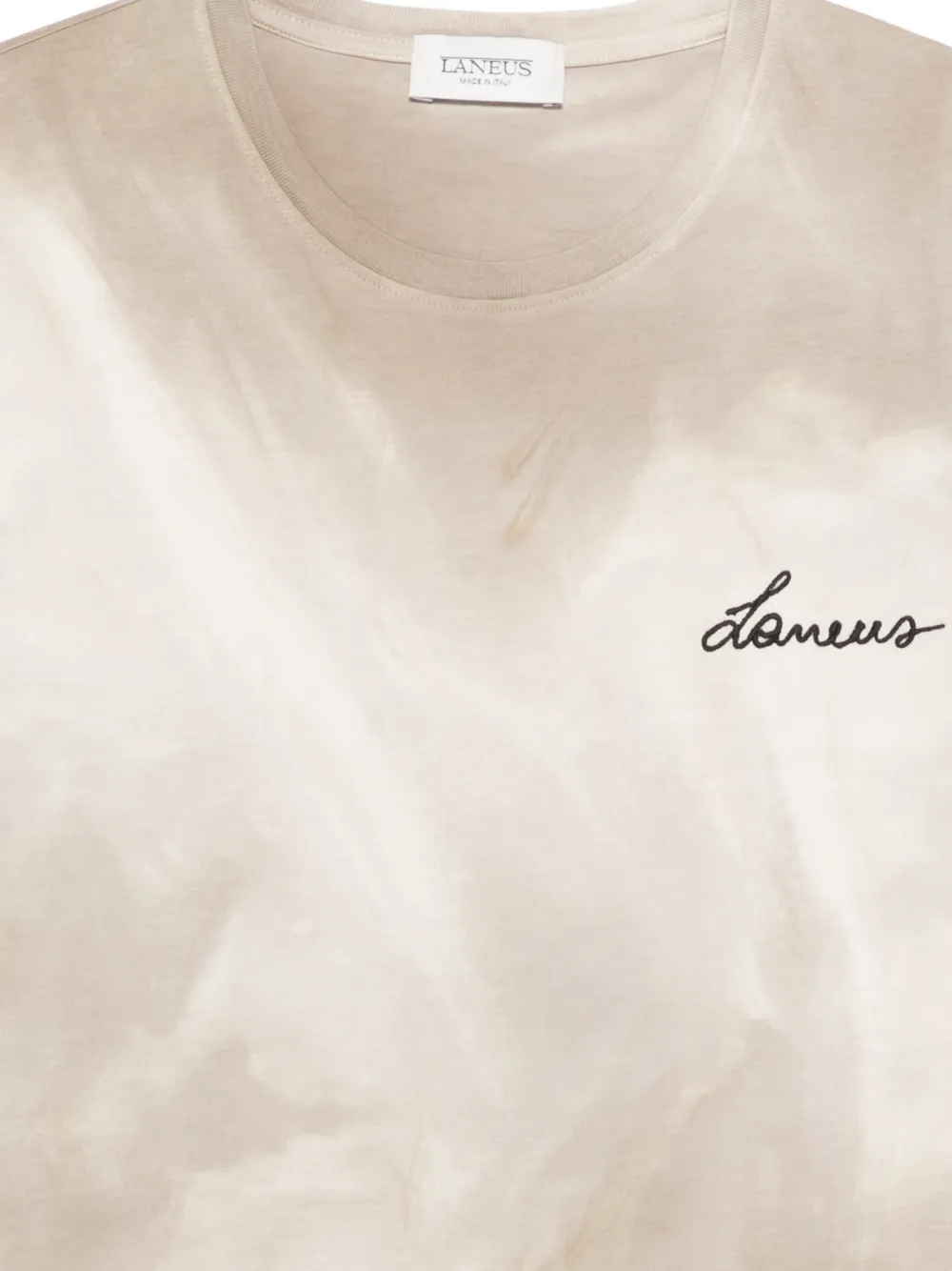  Laneus Tie-dye T-shirt - Neutrals 