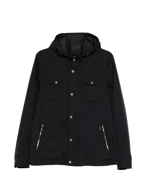 Moorer hooded pocket jacket