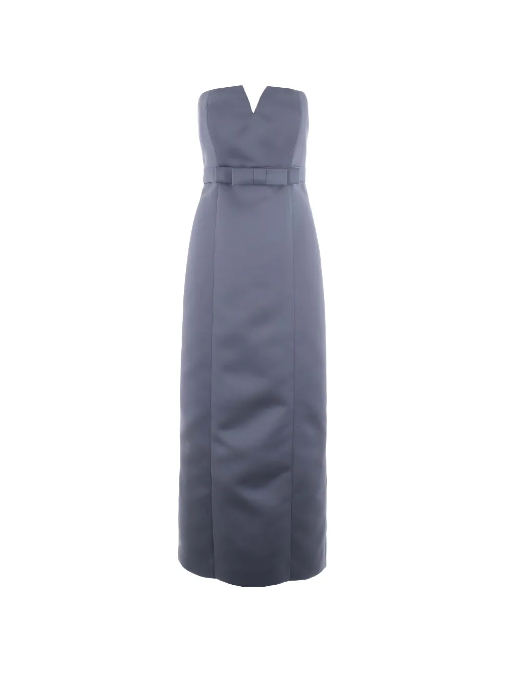 P.A.R.O.S.H. belted strapless maxi dress - Blu