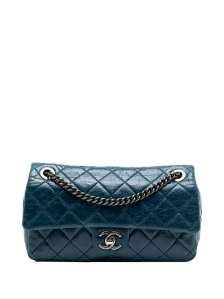 CHANEL Pre-Owned 2014 ミディアム エイジドカーフ デュオ カラー 