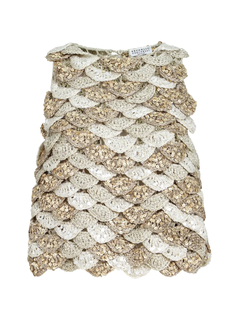Brunello Cucinelli Opera Stricktop - Nude