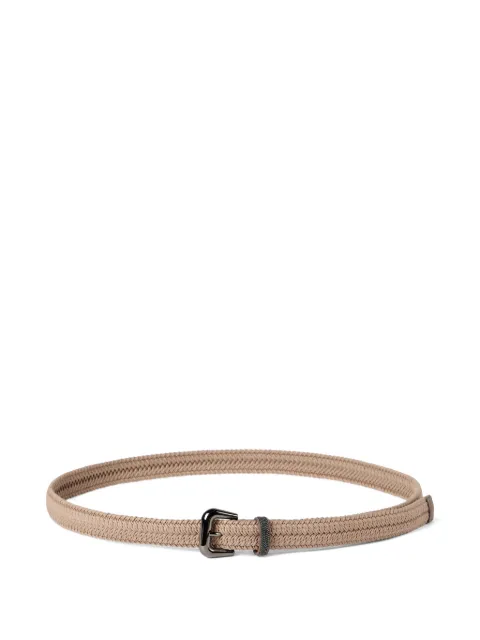 Brunello Cucinelli braided belt