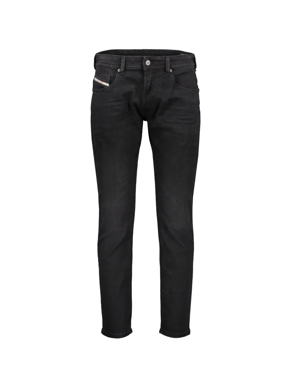 Diesel five-pocket slim jeans - Schwarz