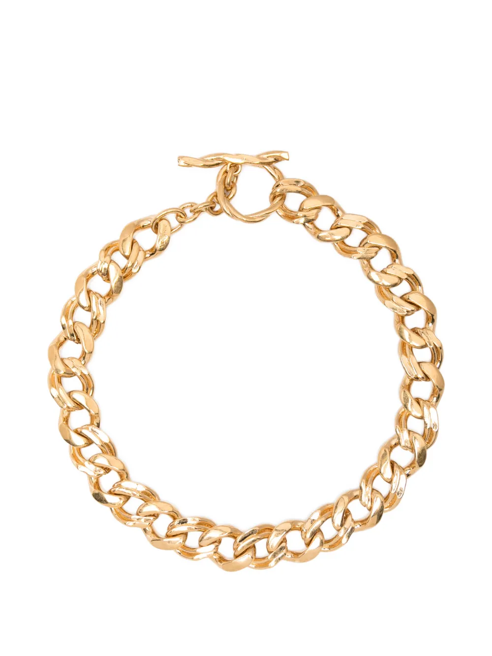 Saint Laurent chain-link necklace - Gold