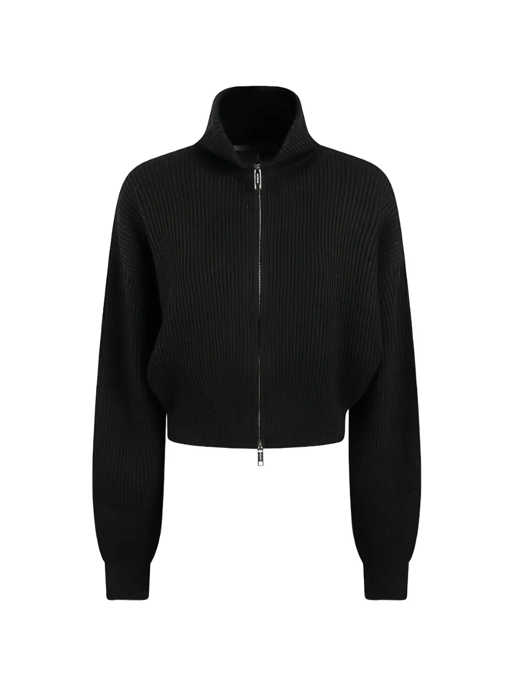 Max Mara knitted zip sweater - Nero