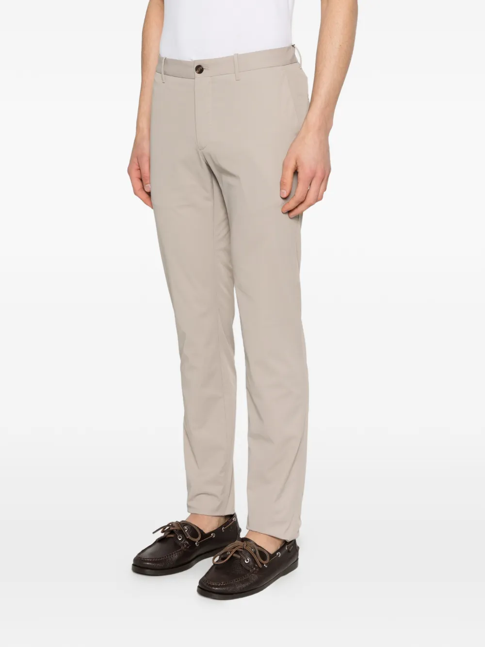 Incotex Broek met knopen Beige