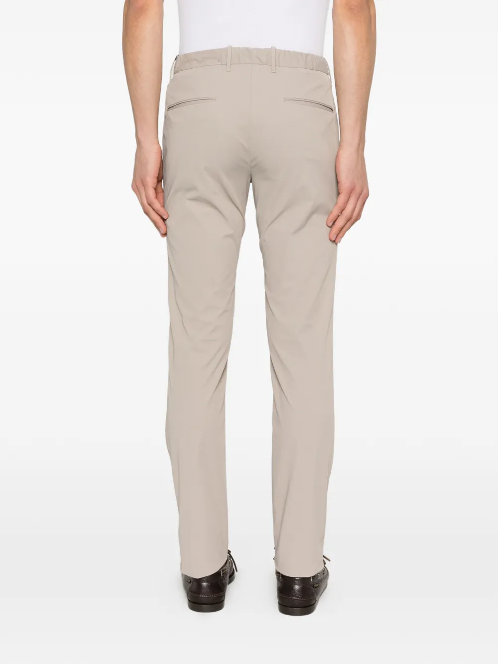 Incotex Broek met knopen Beige