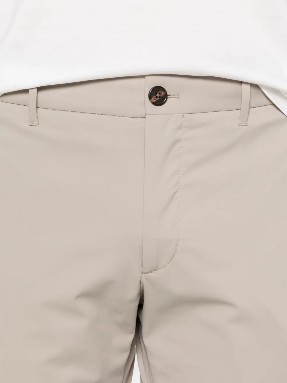 Incotex Broek met knopen Beige