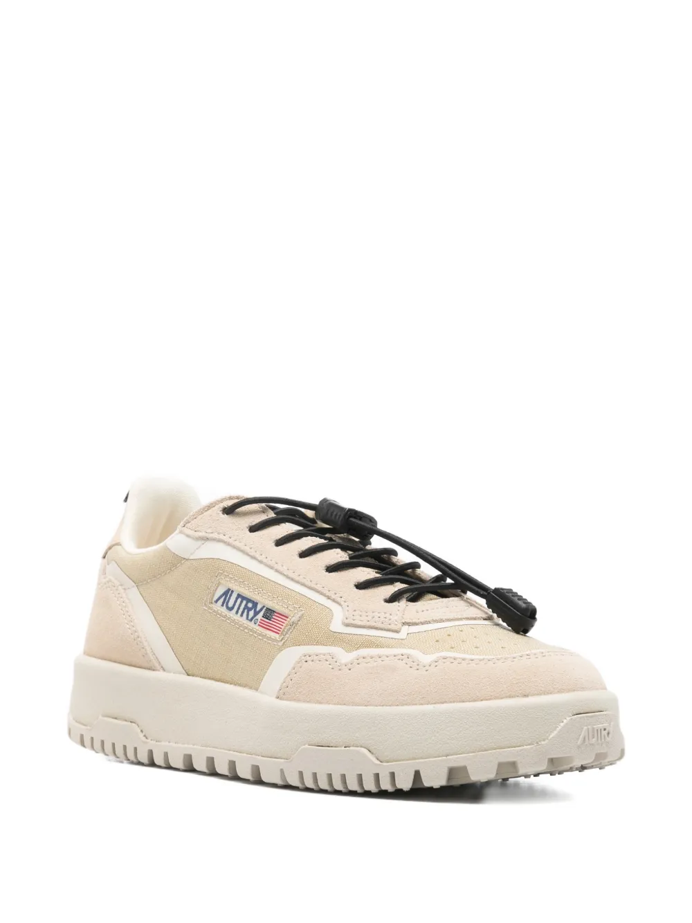 Autry Wildpace logo-detail sneakers Beige