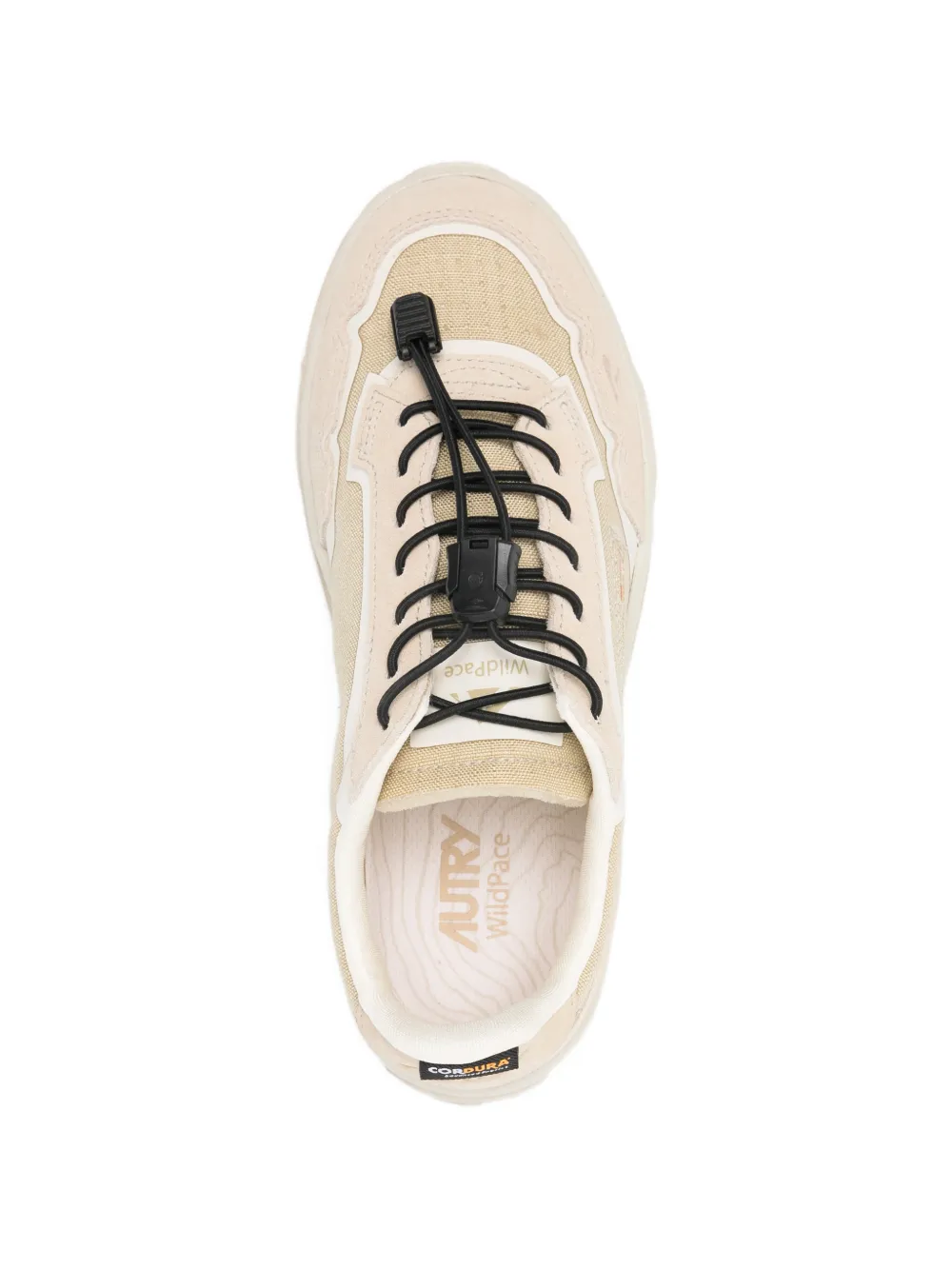Autry Wildpace logo-detail sneakers Beige