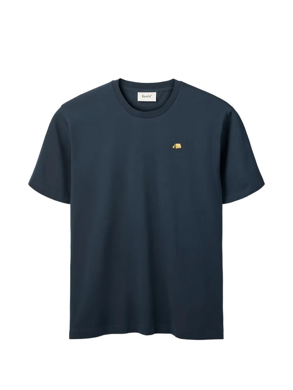 Forét Tent Embroidery T-shirt In Blue