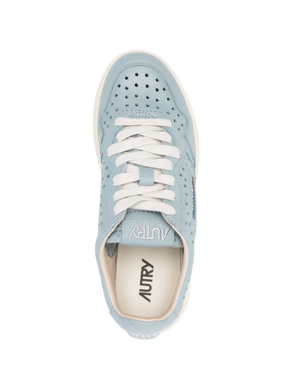 Autry Medalist perforated sneakers Blauw