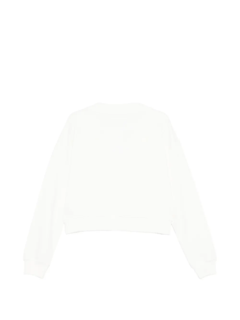  Patrizia Pepe Crystal-embellishment Sweatshirt - White 