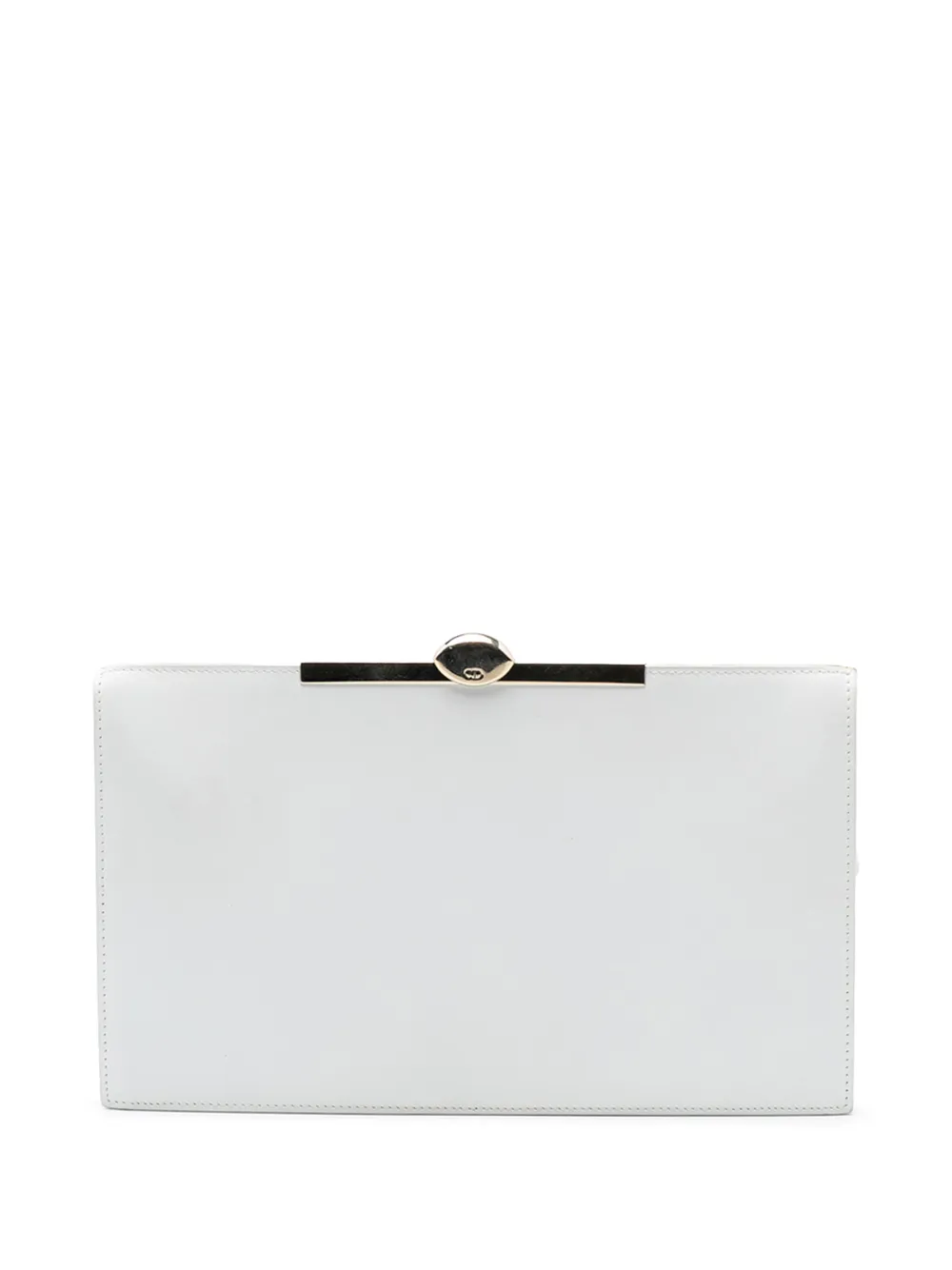 Christian Dior Pre-Owned Clutch in pelle 2013 - Bianco
