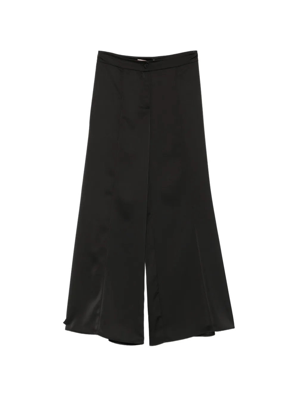 Pennyblack satin-finish palazzo pants - Nero