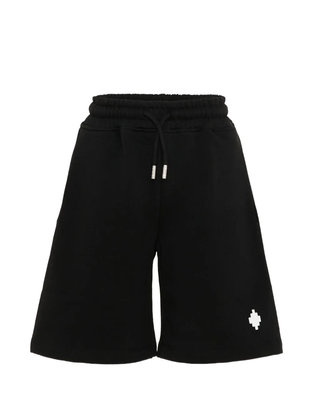 COUNTY OF MILAN drawstring graphic shorts - Nero