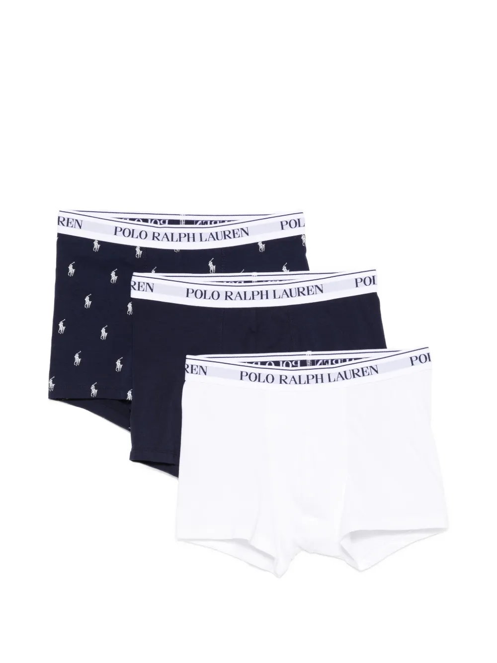 Polo Ralph Lauren logo-print boxers (pack of three) - Blu