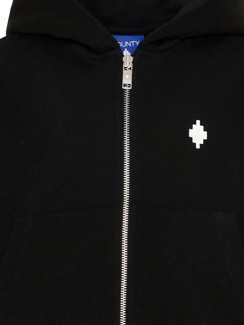 COUNTY OF MILAN KIDS Hoodie met rits Zwart