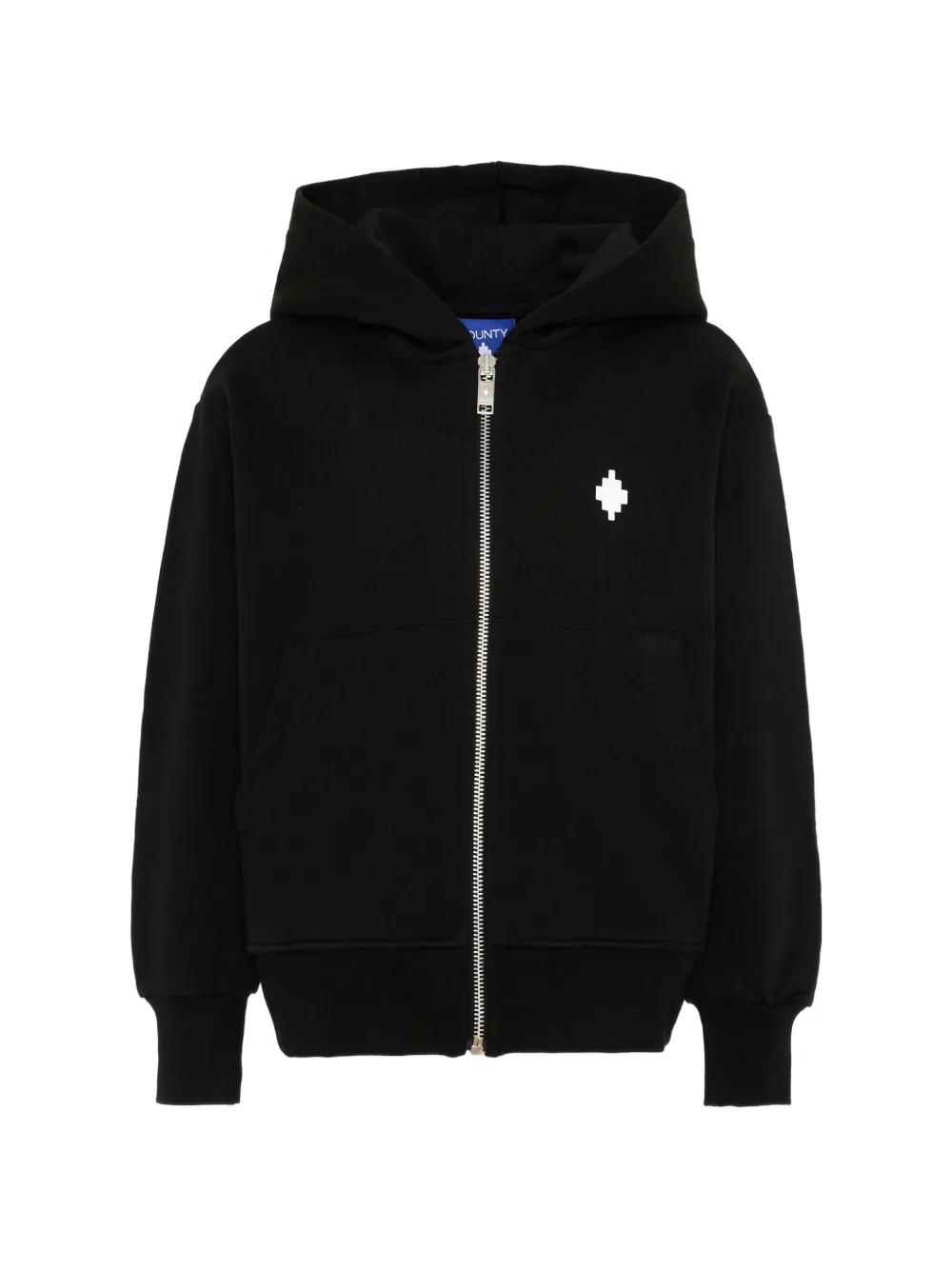 COUNTY OF MILAN zip sweatshirt hoddie - Nero