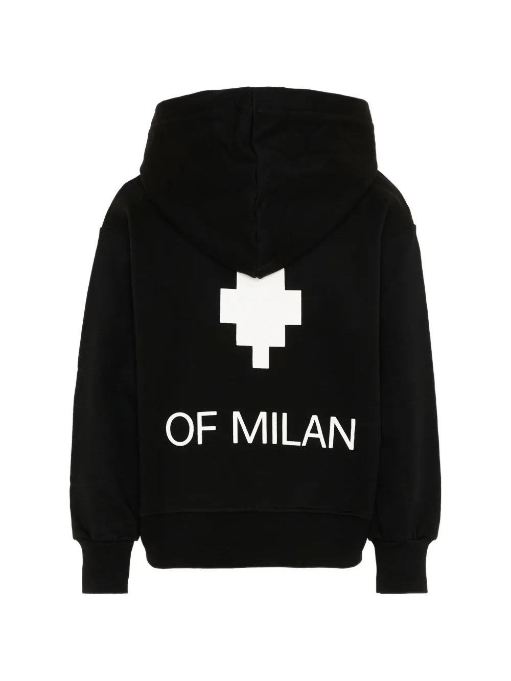 COUNTY OF MILAN KIDS Hoodie met rits Zwart