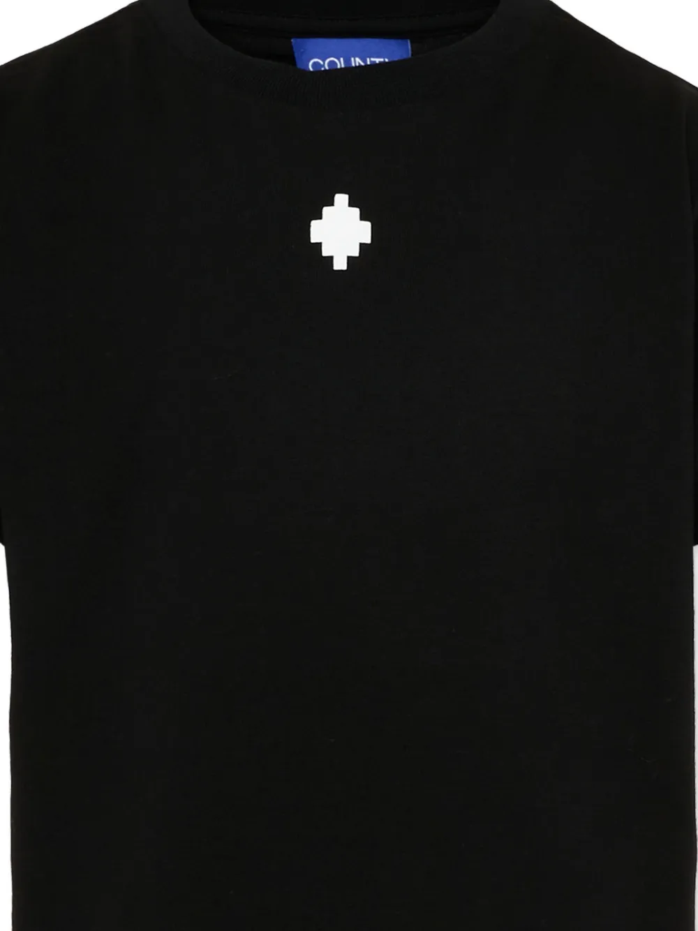 COUNTY OF MILAN T-shirt met grafische print en korte mouwen Zwart