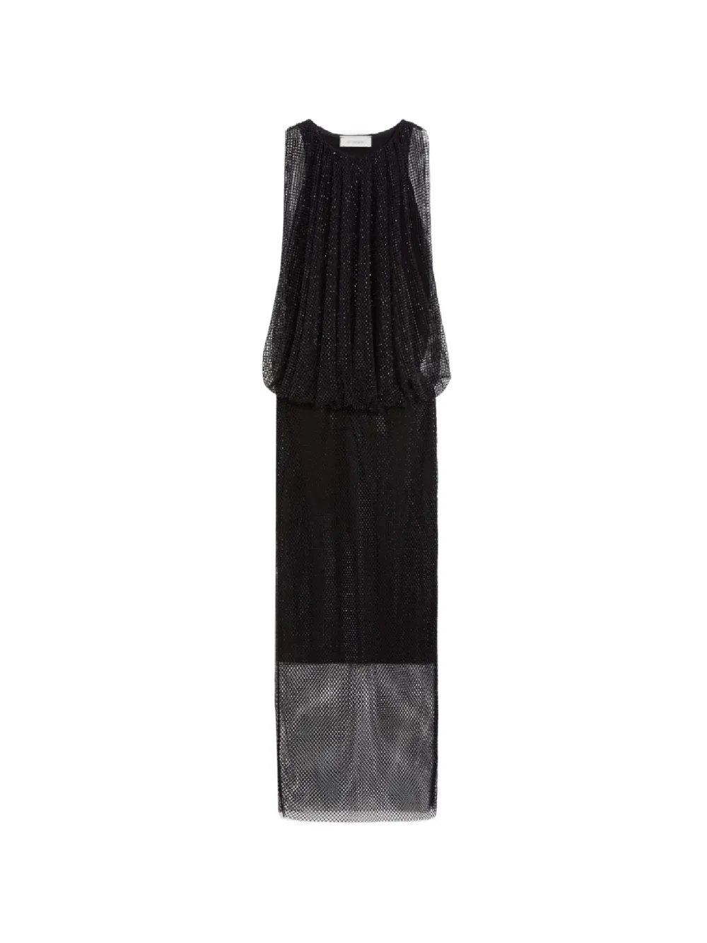 Sportmax crystal-embellished maxi dress - Nero