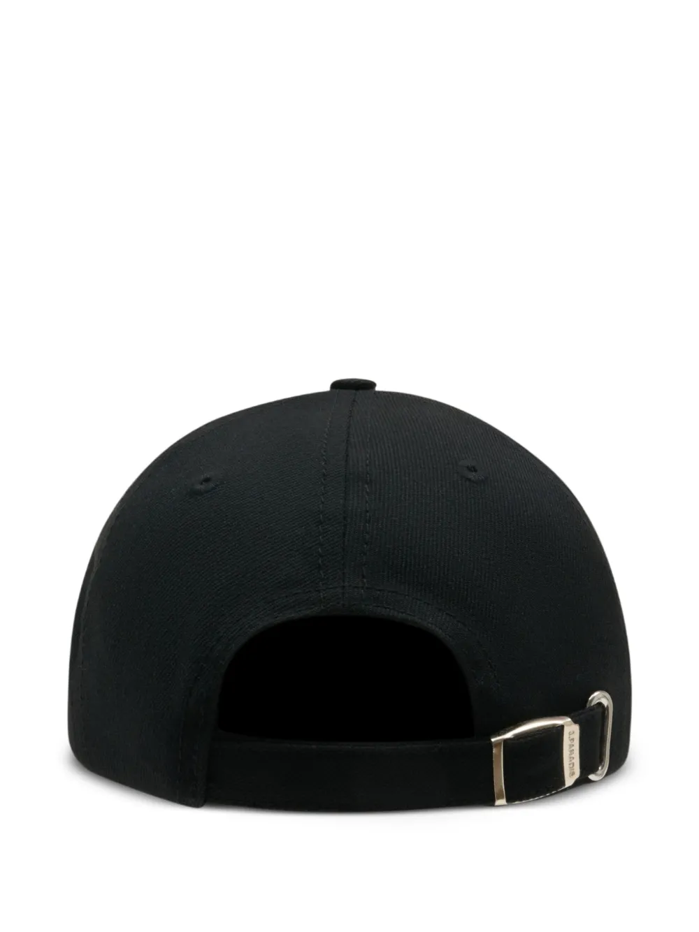  3.paradis Logo-embroidered Baseball Cap - Black 