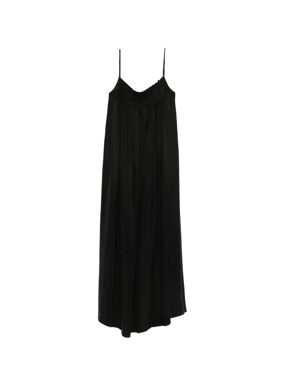 Eleh gathered-detail maxi dress - Nero