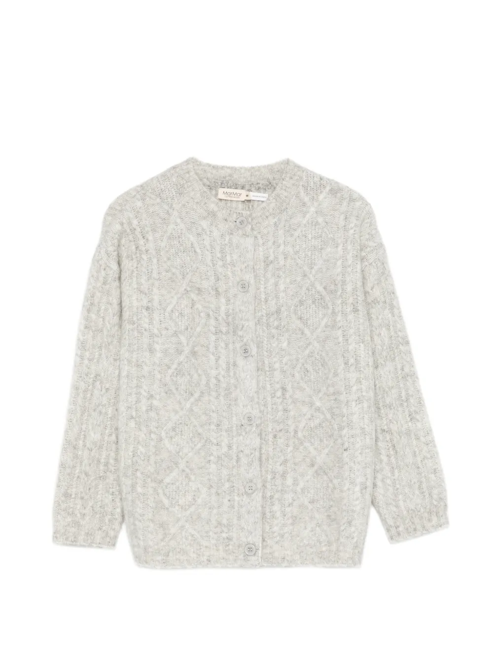MAR MAR COPENHAGEN KIDS Tavon buttoned cardigan - Grigio