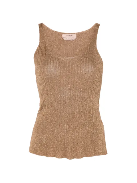TWINSET ribbed vest top