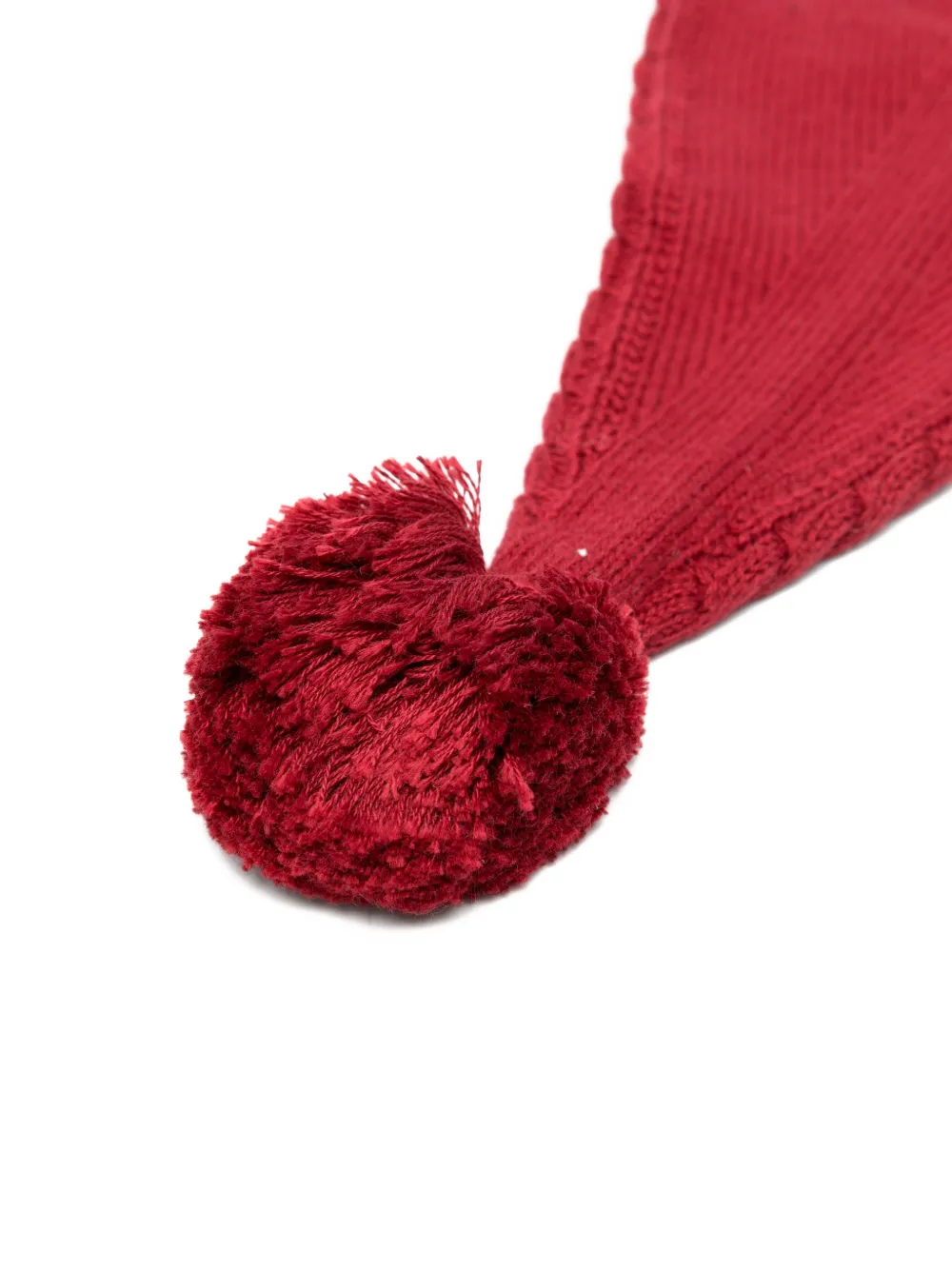 MAR COPENHAGEN KIDS Alfen muts met pompon-detail Rood