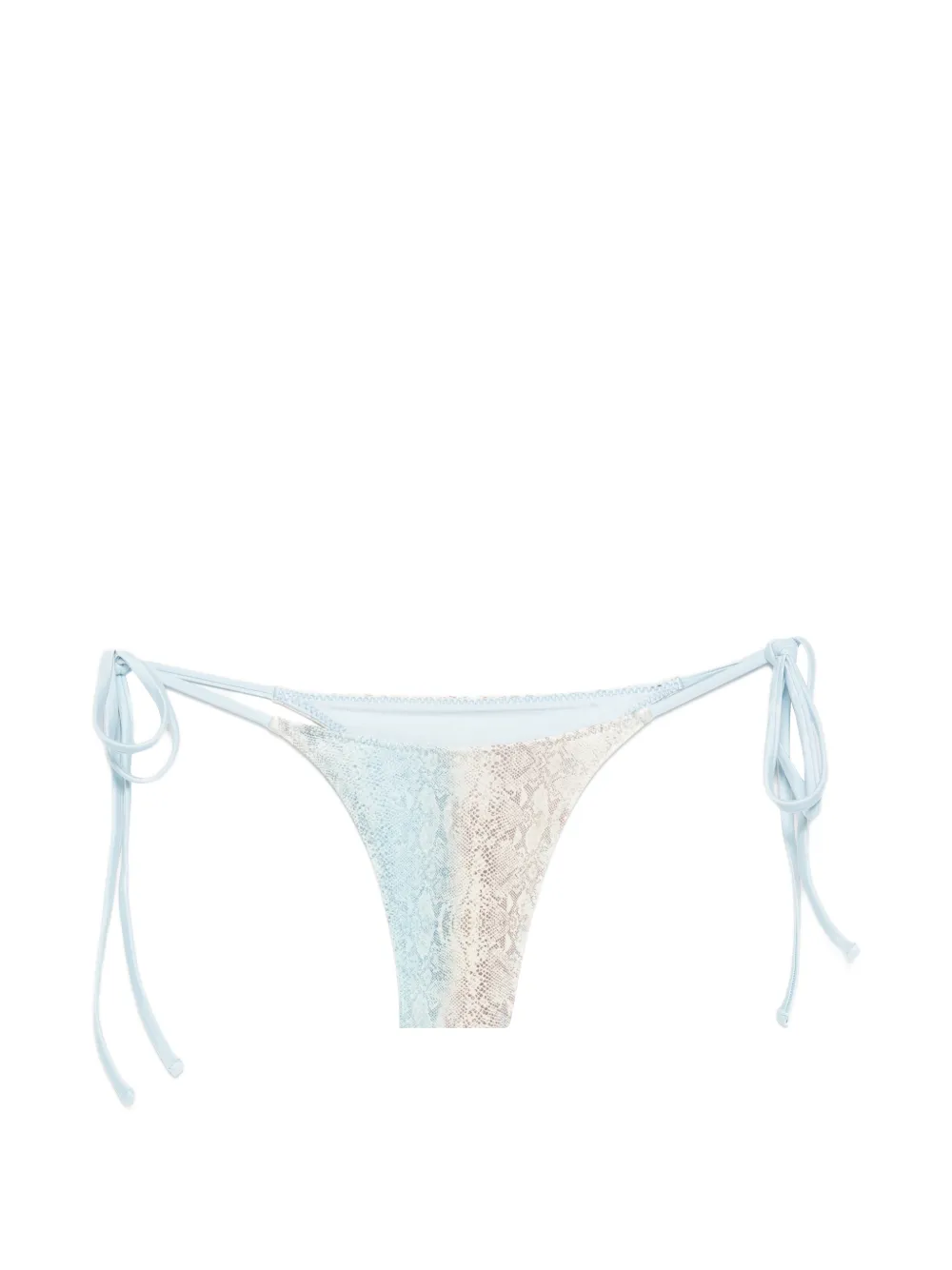 Frankies Bikinis Divine tie-side bikini bottom - Blu
