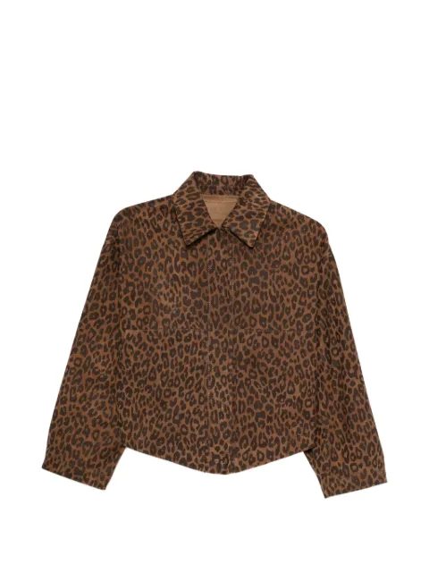 Salvatore Santoro Jacke mit Animal-Print