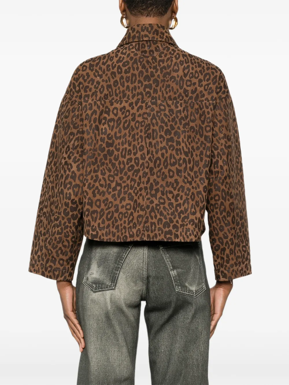 Animal-Print Jacket