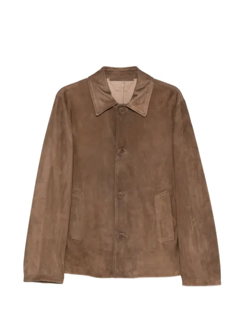 Salvatore Santoro single-breasted leather jacket