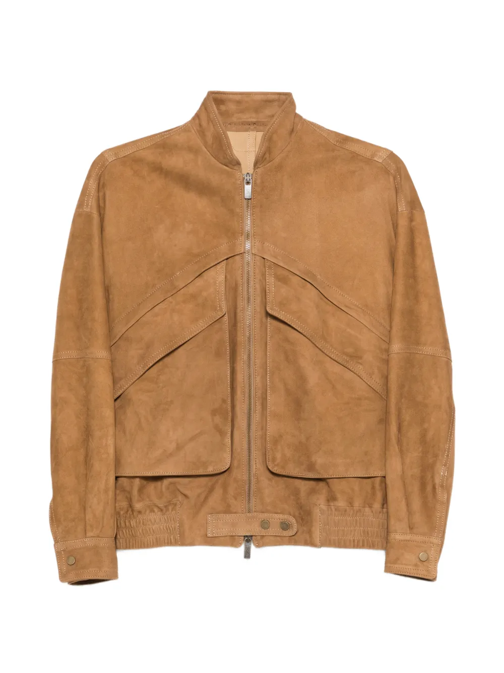 Salvatore Santoro flap-pocket full-zip jacket - Toni neutri
