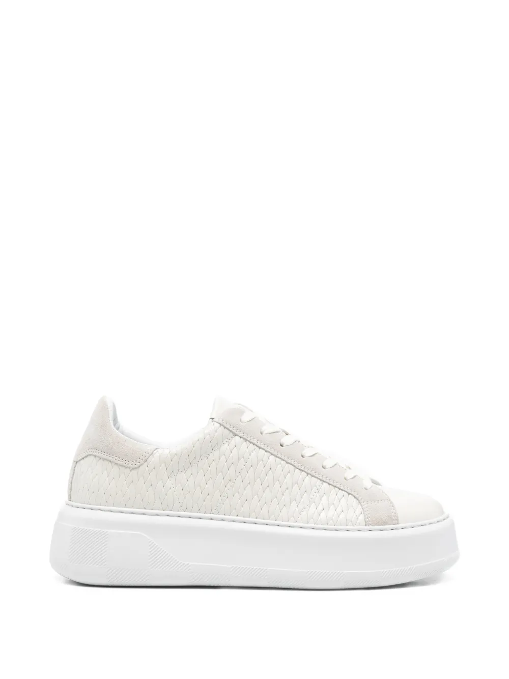 Woolrich leather sneakers - Toni neutri